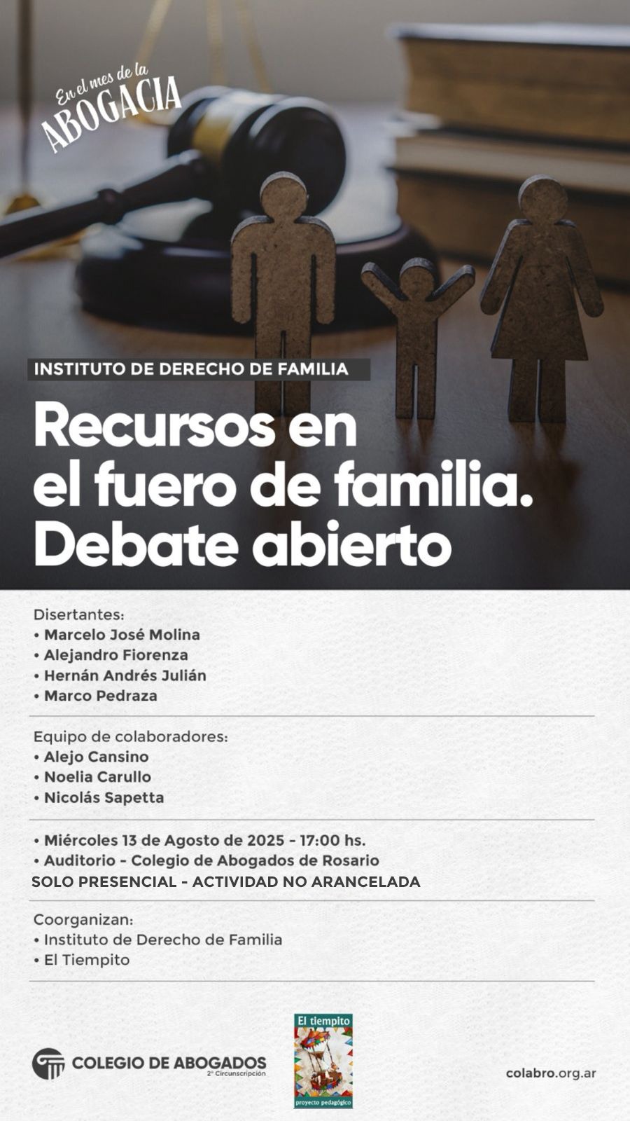 Recursos en el fuero de familia - Debate abierto - 13/08/2025